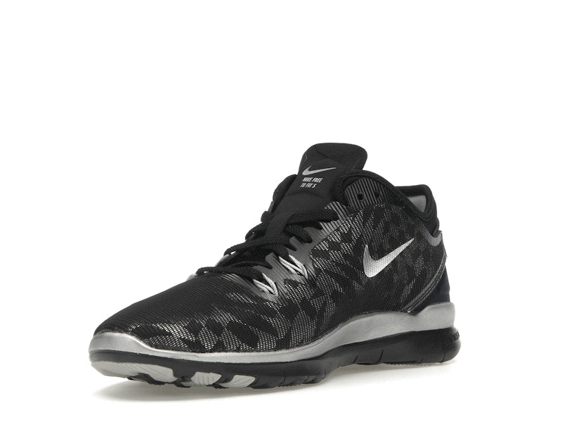 Nike Free 5.0 TR Fit 5 Black Metallic Silver (Women's)