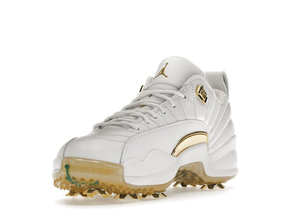 Jordan 12 Golf Metallic Gold
