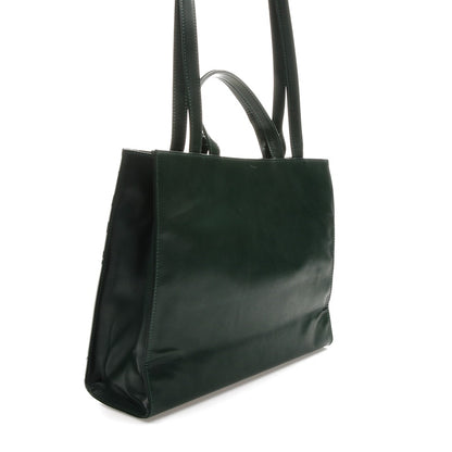 Telfar Flag Bag Medium Green/White