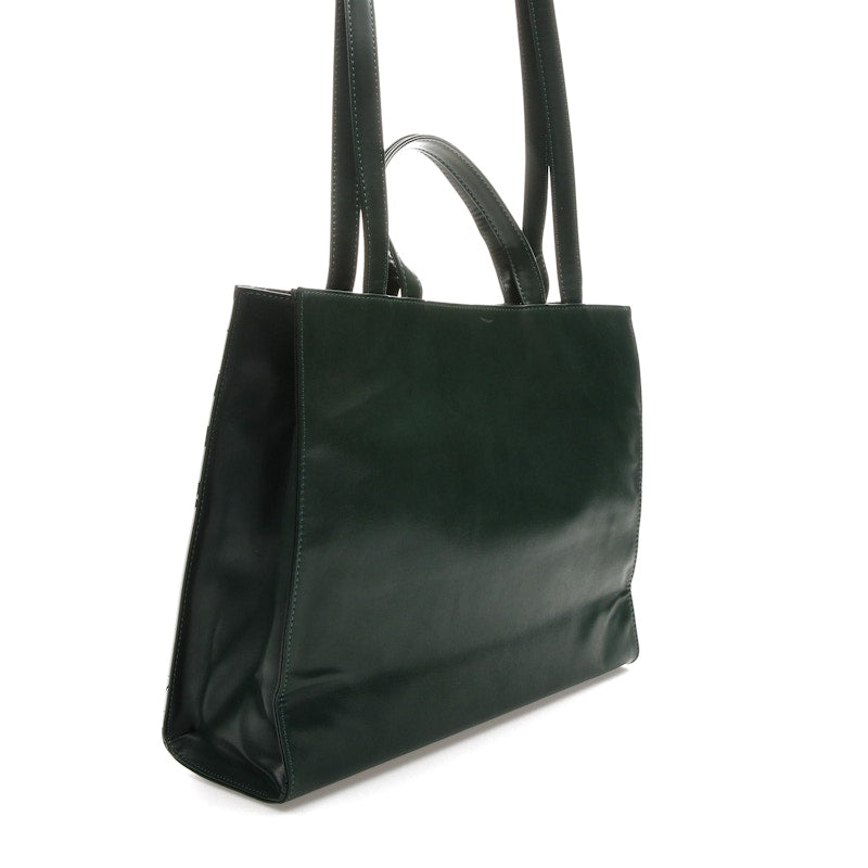 Telfar Flag Bag Medium Green/White