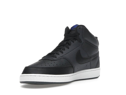Nike Court Vision Mid Next Nature Dark Smoke Grey Off Noir Racer Blue Black