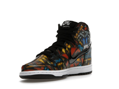 Nike SB Dunk High Concepts Stained Glass