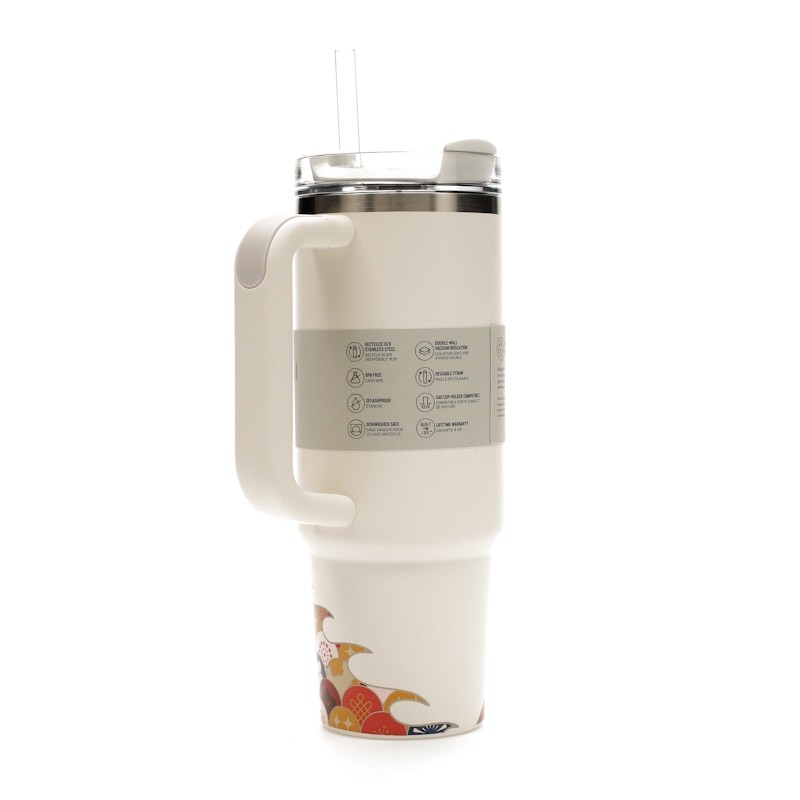 Stanley The Lunar New Year Limited Edition Flowstate Quencher 30oz Tumbler Cream Dragon