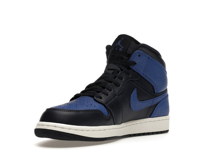 Jordan 1 Mid Obsidian Game Royal