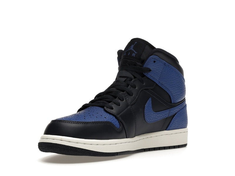 Jordan 1 Mid Obsidian Game Royal
