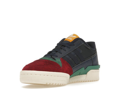 adidas Forum Exhibit Low 2.0 Collegiate Navy Burgundy Green