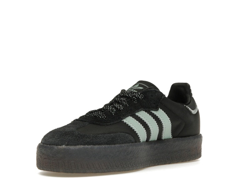 adidas Sambae Core Black Haze Green (Women's)
