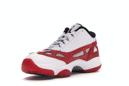 Jordan 11 Retro Low IE White Gym Red