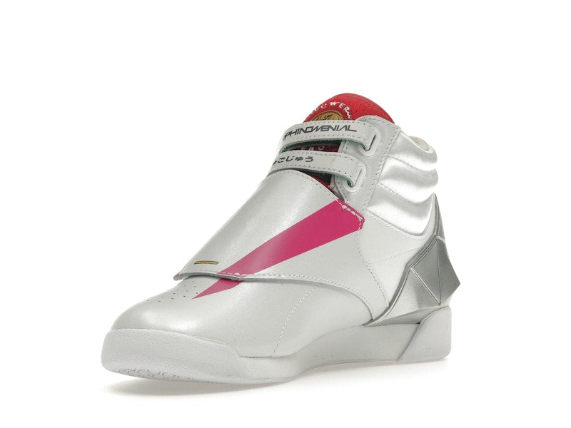 Reebok Freestyle Hi Power Rangers Pink Ranger (Women's)