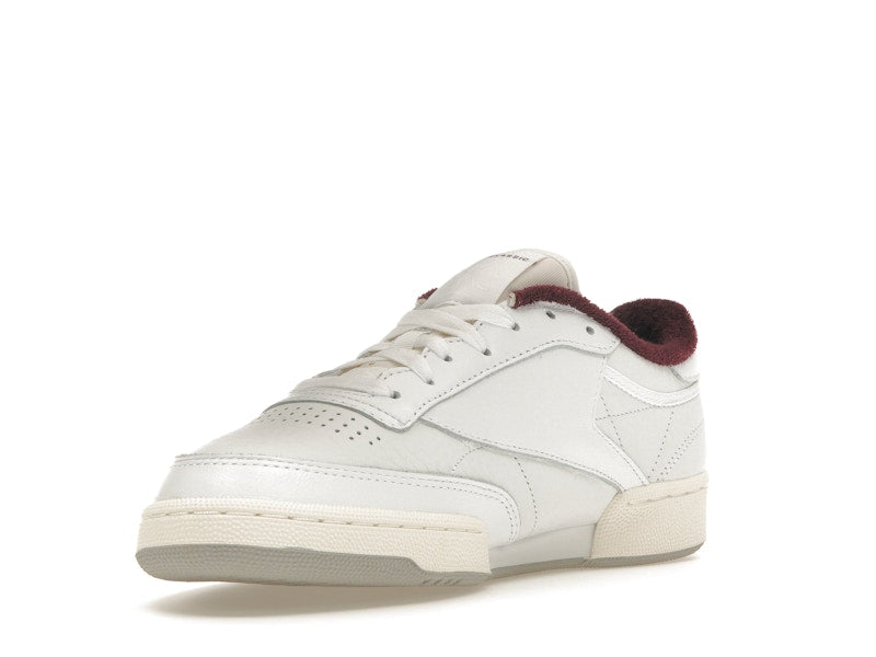 Reebok Club C 85 Packer Shoes Chalk White Maroon