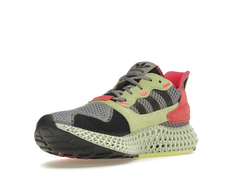 adidas ZX 4000 4D Grey Three Hi Res Yellow