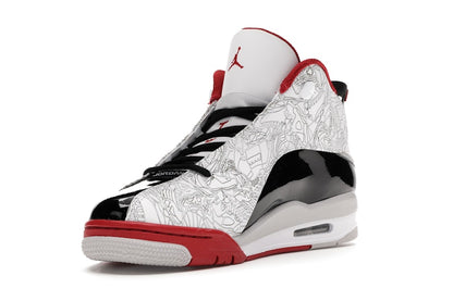 Jordan Dub Zero White Varsity Red