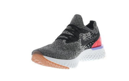 Nike Epic React Flyknit Black Red Orbit