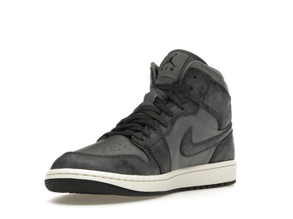 Jordan 1 Mid Distressed Smoke Grey (Women's)