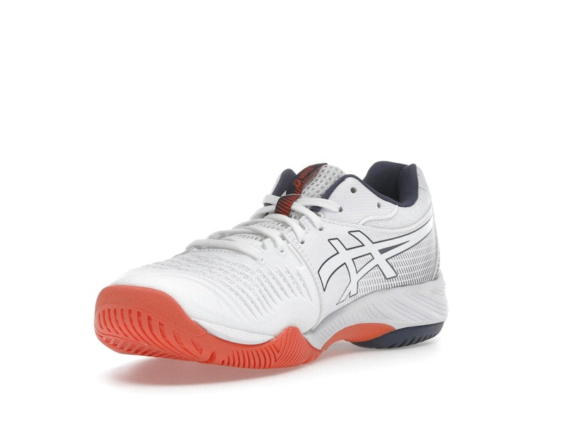 ASICS Netburner Ballistic FF 3 White Indigo Fog