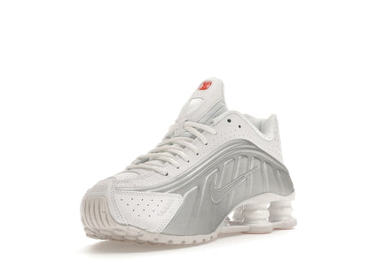Nike Shox R4 White Metallic Silver (Women's)