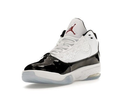 Jordan Max Aura 2 White Black Gym Red