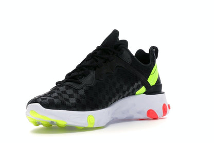 Nike React Element 55 Black Crimson Volt