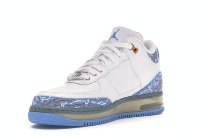 Jordan AJF 3 White University Blue Sunset