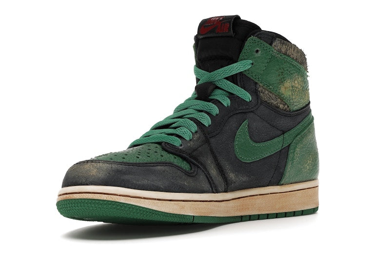 PHILLLLLTHY Aged Jordan 1 Retro High Pine Green Black DropX