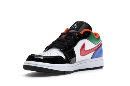 Jordan 1 Low Multi-Color Black Toe (Women's)
