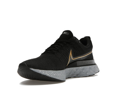 Nike React Infinity Run Flyknit 2 Black Gold