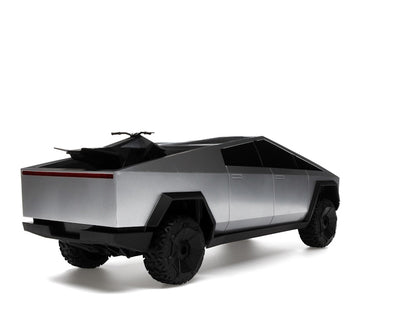 Hot Wheels x Tesla Cybertruck 1:10 Scale RC Car (2021 Version w/ Cyberquad)