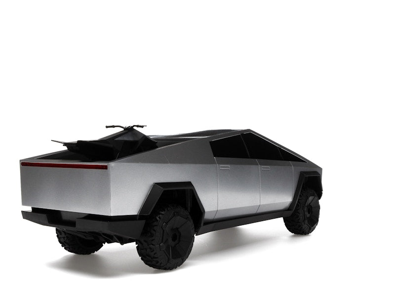 Hot Wheels x Tesla Cybertruck 1:10 Scale RC Car (2021 Version w/ Cyberquad)