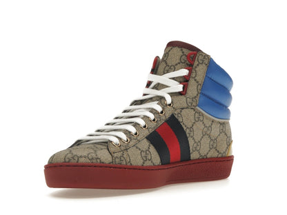 Gucci Ace GG High Top Beige Ebony