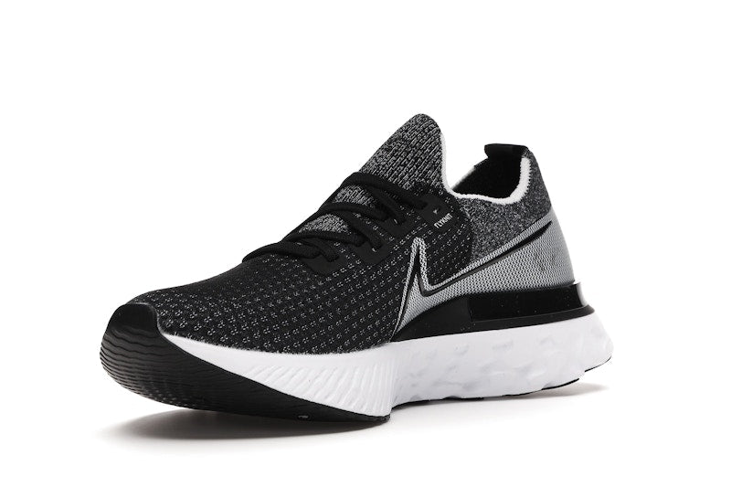 Nike React Infinity Run Flyknit Black White