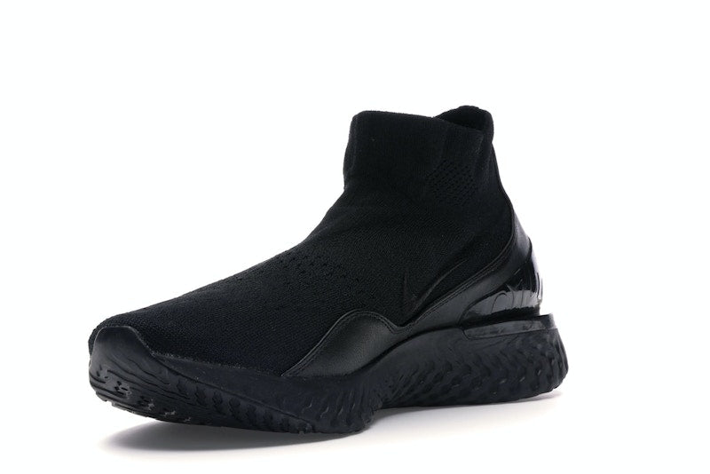 Nike Rise React Flyknit Triple Black