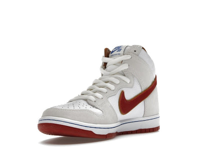 Nike SB Dunk High Sail Bright Crimson