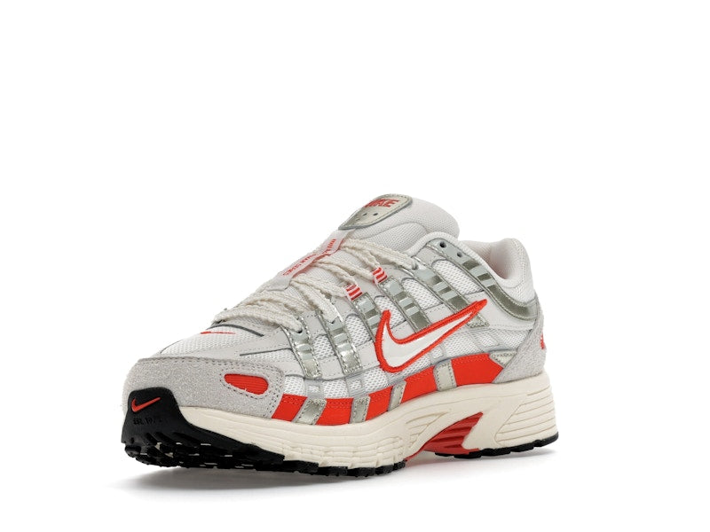 Nike P-6000 Sail Pale Ivory Light Bone Picante Red (Women's)