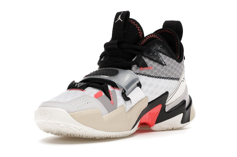 Jordan Why Not Zer0.3 White Bright Crimson Black (GS)