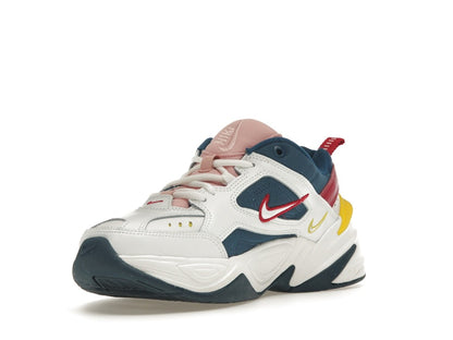 Nike M2K Tekno Blue Force Summit White Chrome Yellow (Women's)