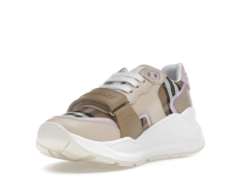 Burberry Ramsey Vintage Check Sneaker Beige Taupe Brown (Women's)