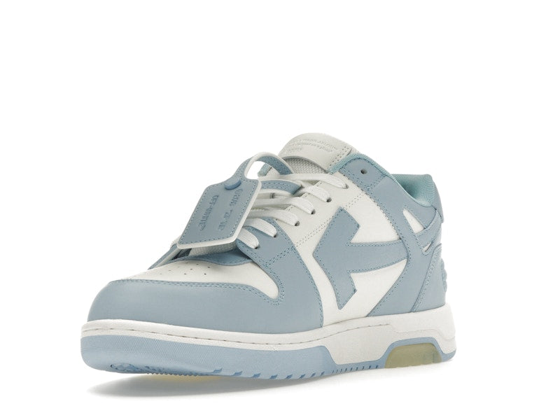 Off-White Out Of Office Calf Leather White Baby Blue