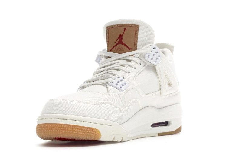 Jordan 4 Retro Levi's White (Levi's Tag)