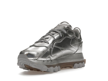 Reebok Classic Leather Cardi B Silver Metallic (Women's)