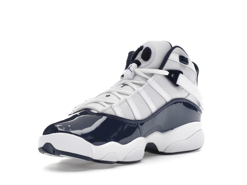 Jordan 6 Rings White Midnight Navy