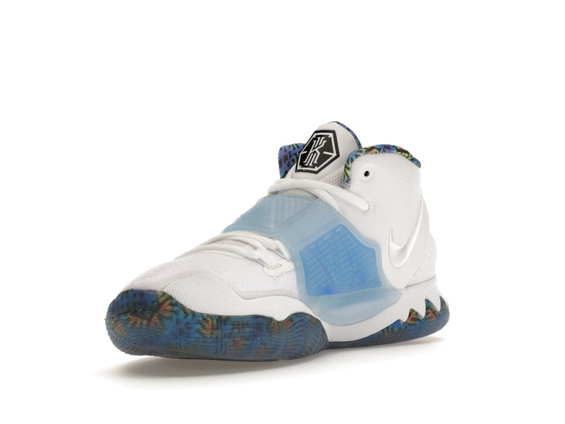 Nike Kyrie 6 White Sapphire Crimson (GS)