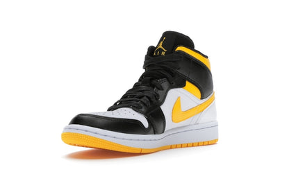 Jordan 1 Mid Laser Orange Black (Women's)