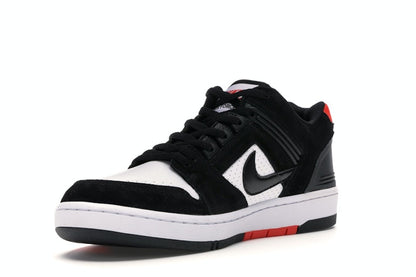 Nike SB Air Force 2 Low Black White Habanero Red