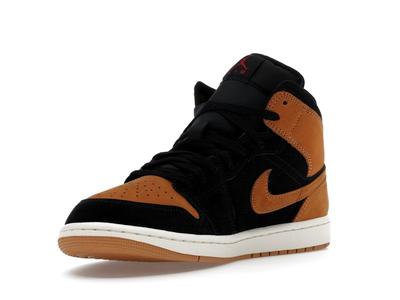 Jordan 1 Mid SE Black Flax