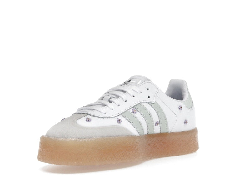 adidas Sambae Floral White Linen Green Gum (Women's)
