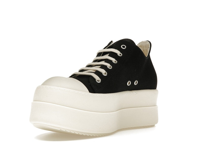 Rick Owens DRKSHDW Double Bumper Low Black Milk
