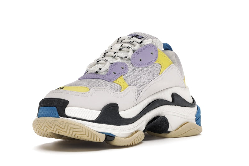 Balenciaga Triple S Purple Yellow Blue (Women's)