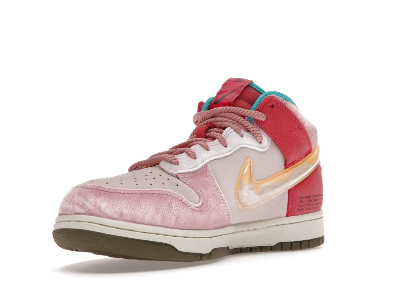 Nike Dunk Mid Social Status Free Lunch Strawberry Milk