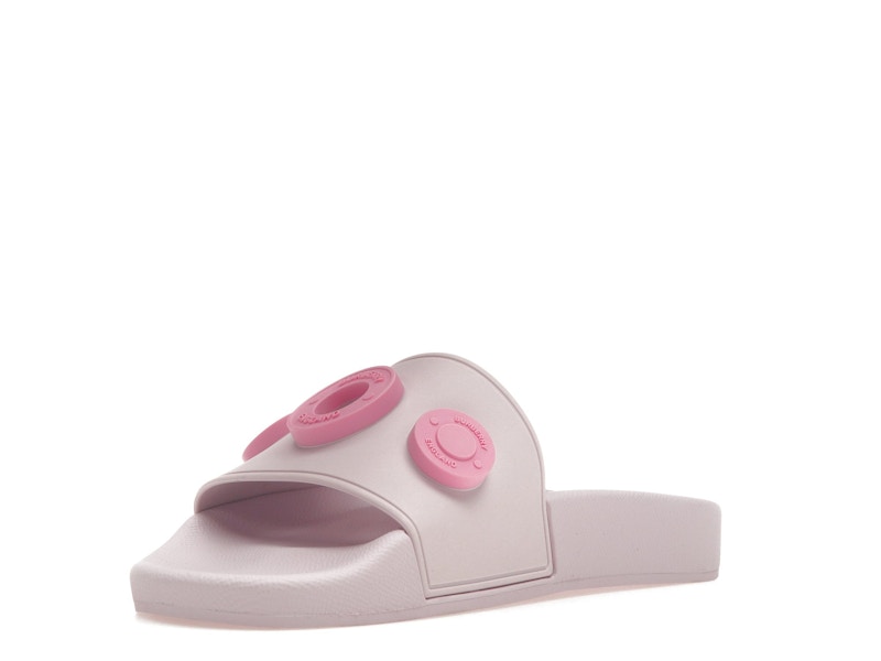 Burberry Logo Graphic Rubber Slide Pale Candy Pink (Women's)