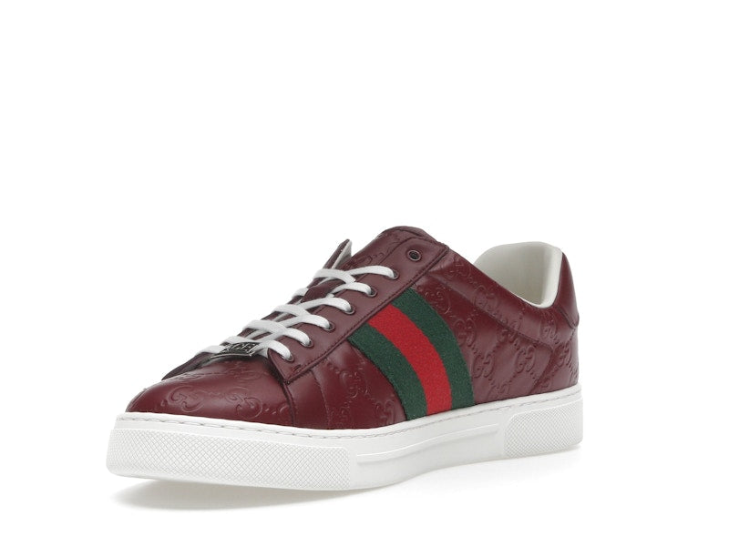 Gucci Ace Web Red Rosso Ancora